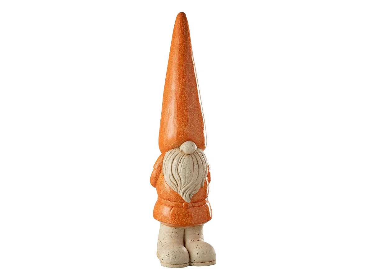 Statue Lutin Extérieur "Pasquale" 96cm Orange