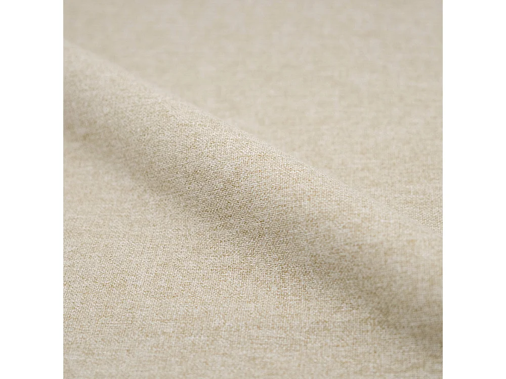 Lote de 2 sillas para isla central 63,5 cm en tela beige y madera - Josette