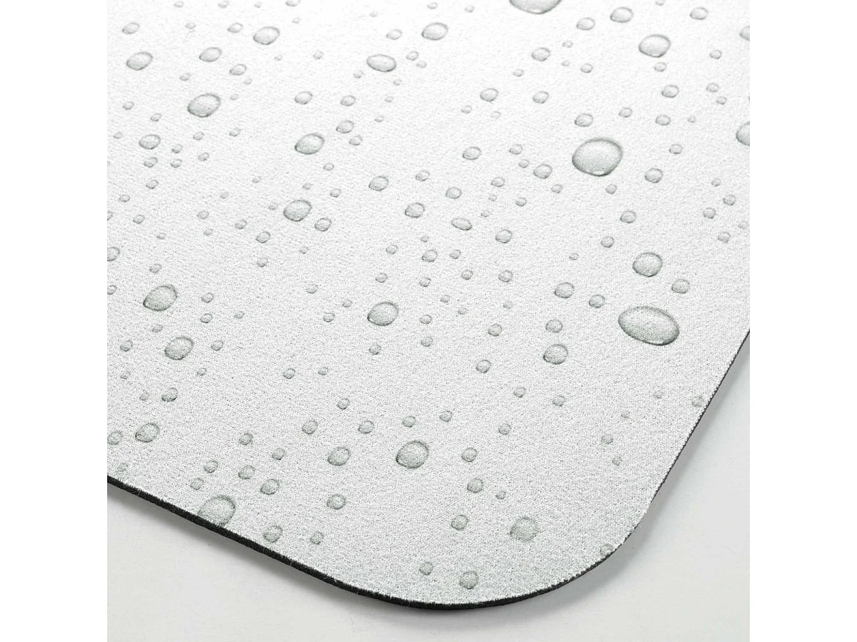 Tapis de Bain Ultra-Absorbant "Splash" 50x120cm Gris
