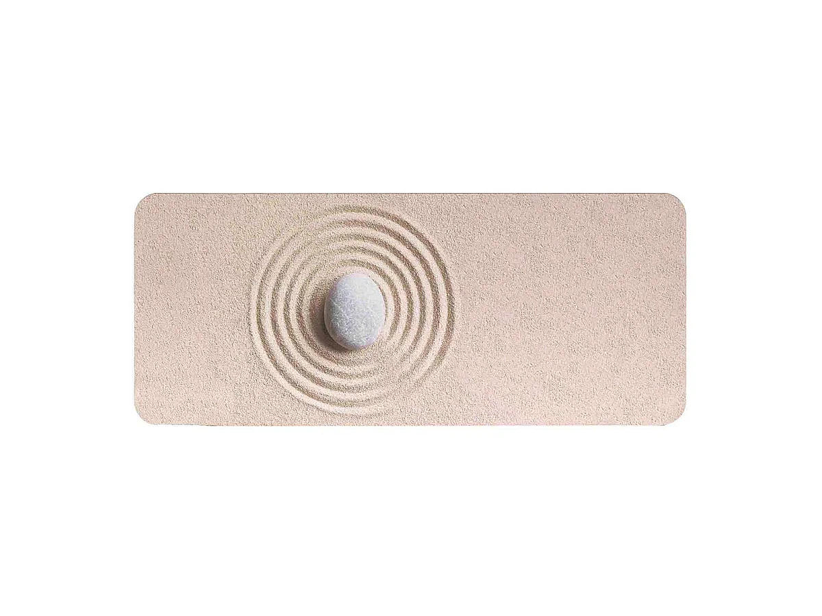 Tapis de Bain Ultra-Absorbant "Serena" 50x120cm Naturel