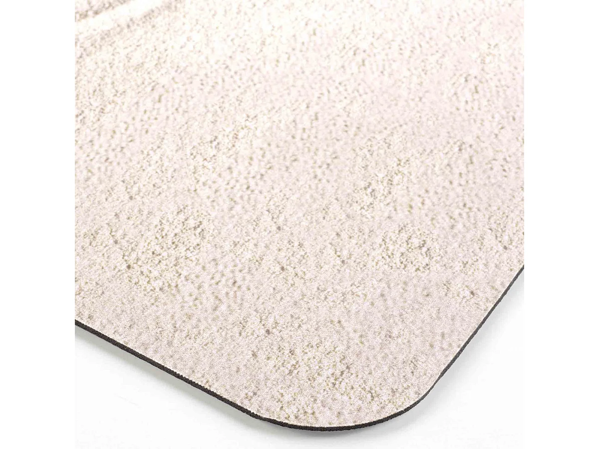 Tapis de Bain Ultra-Absorbant "Serena" 50x120cm Naturel