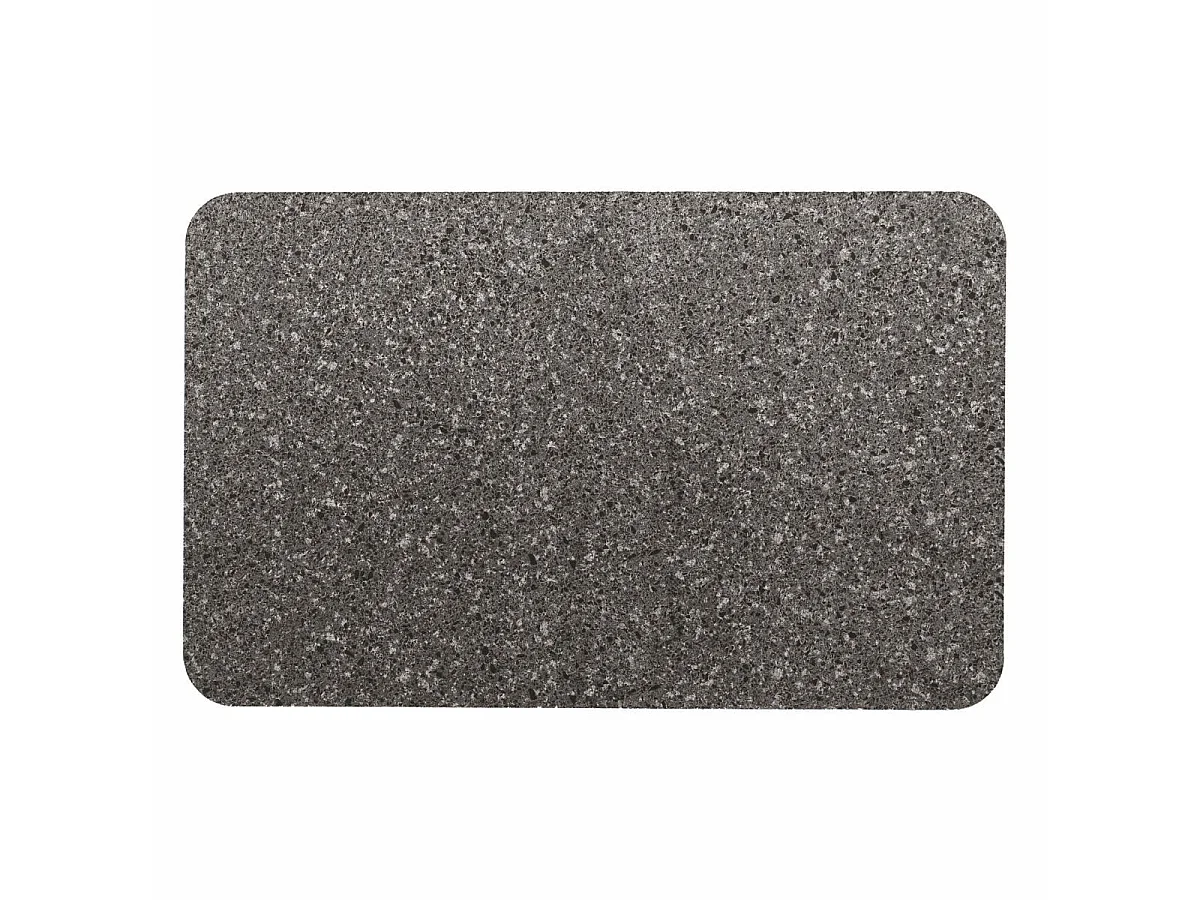 Tapis de Bain Ultra-Absorbant "Granite" 50x80cm Anthracite