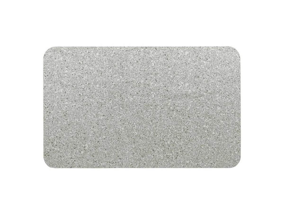 Tapis de Bain Ultra-Absorbant "Granite" 50x80cm Gris