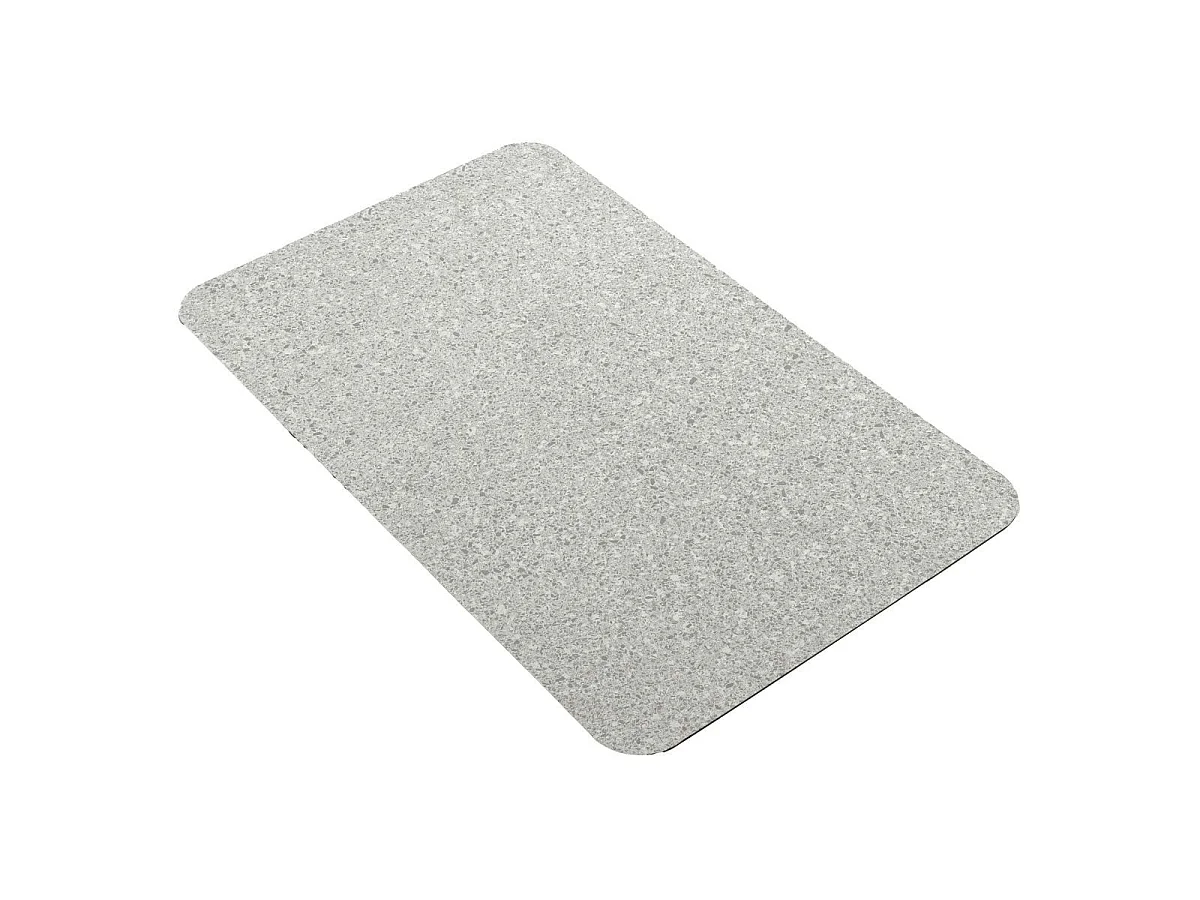 Tapis de Bain Ultra-Absorbant "Granite" 50x80cm Gris