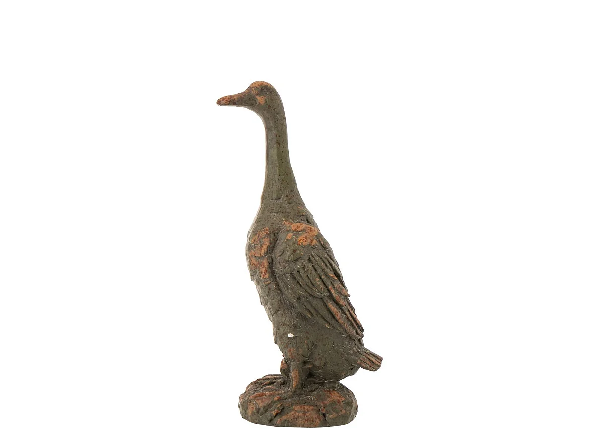 Statue Canard d'Extérieur "Antik" 55cm Vert Foncé