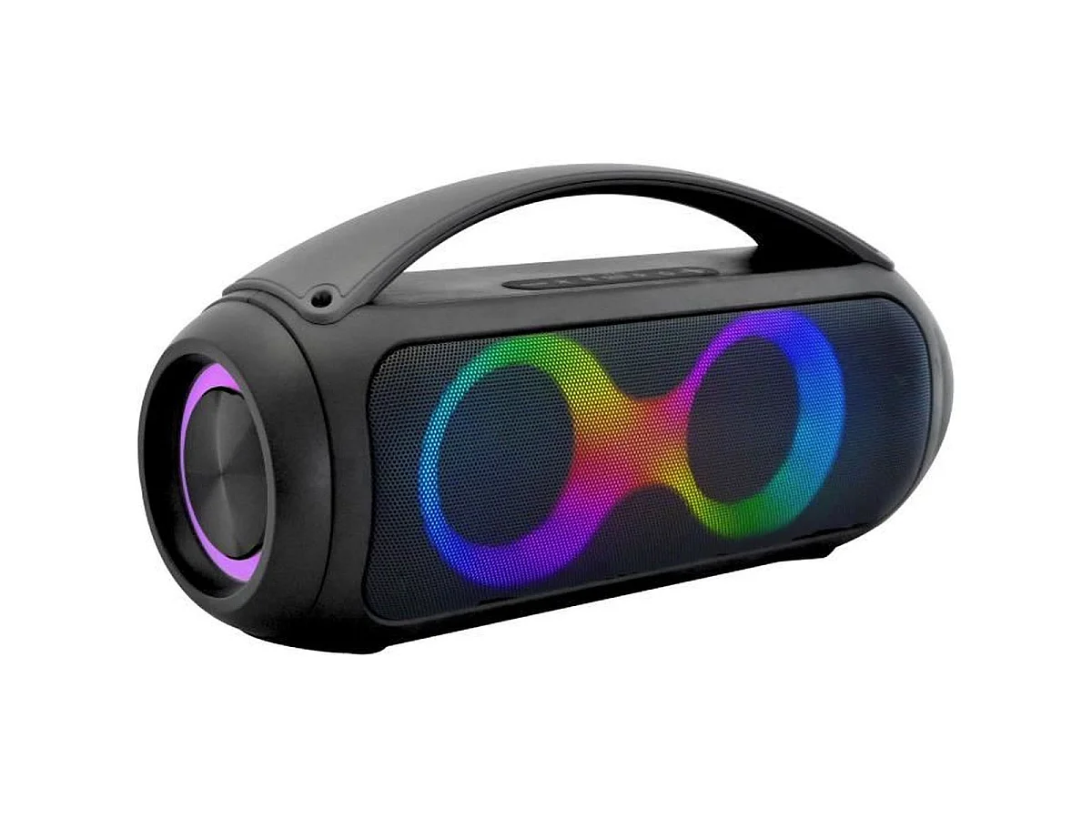 Enceinte Karaoké Bluetooth Portable INOVALLEY SETGHETTO 30W RMS avec éclairage RGB