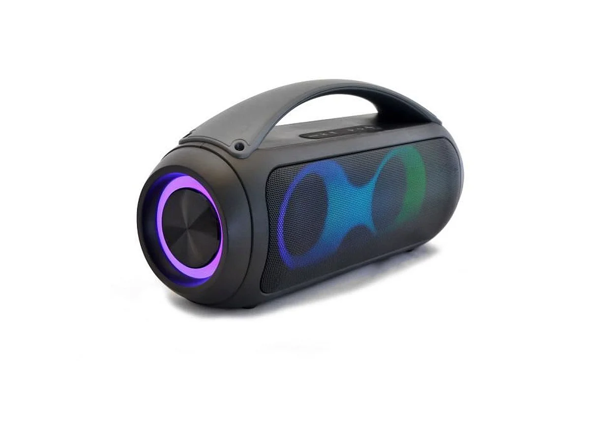Enceinte Karaoké Bluetooth Portable INOVALLEY SETGHETTO 30W RMS avec éclairage RGB