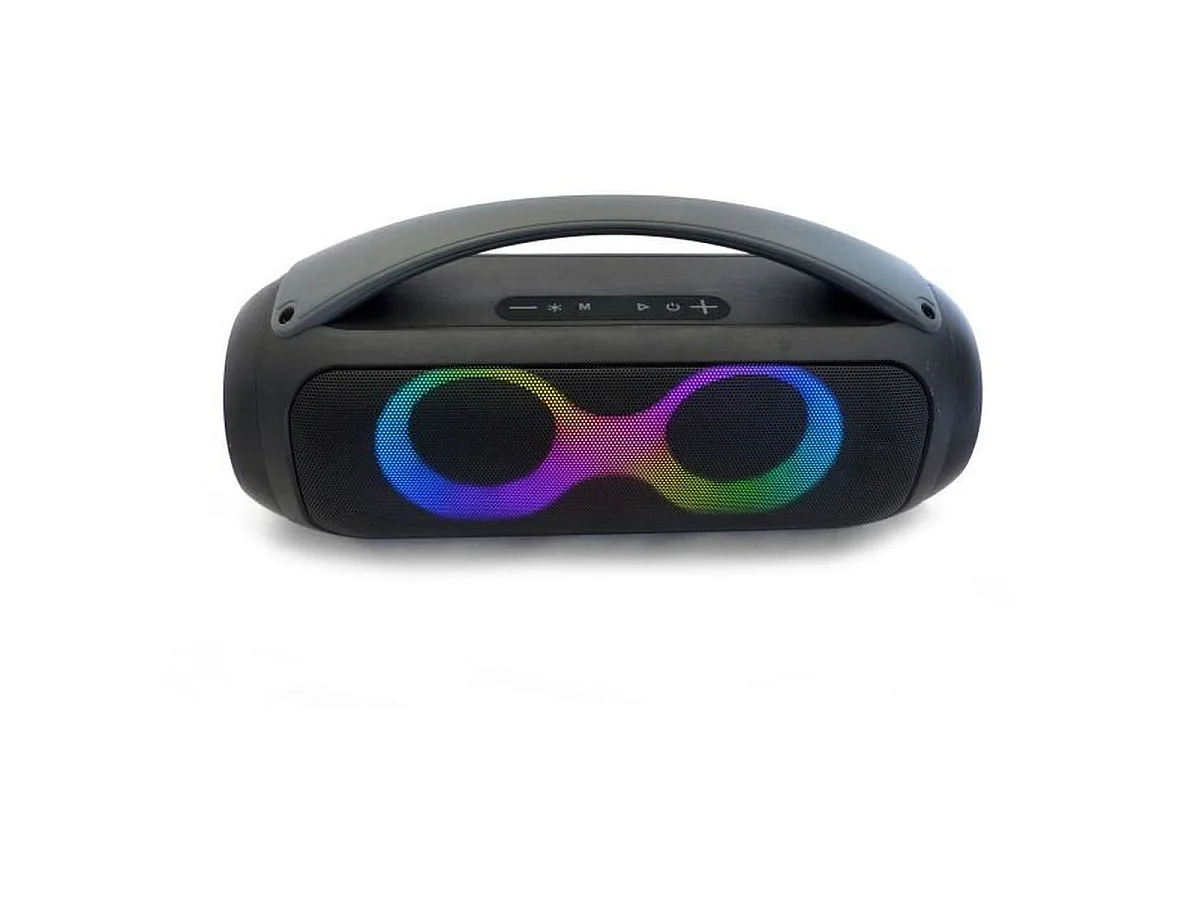 Enceinte Karaoké Bluetooth Portable INOVALLEY SETGHETTO 30W RMS avec éclairage RGB