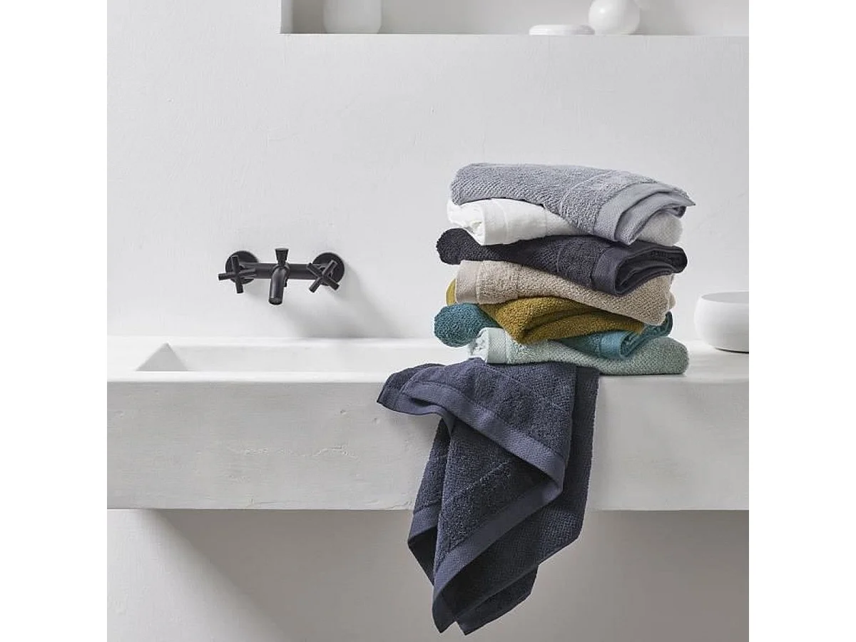 TODAY Drap de bain coton bio 70 x 130 cm 450 GSM - Gris acier