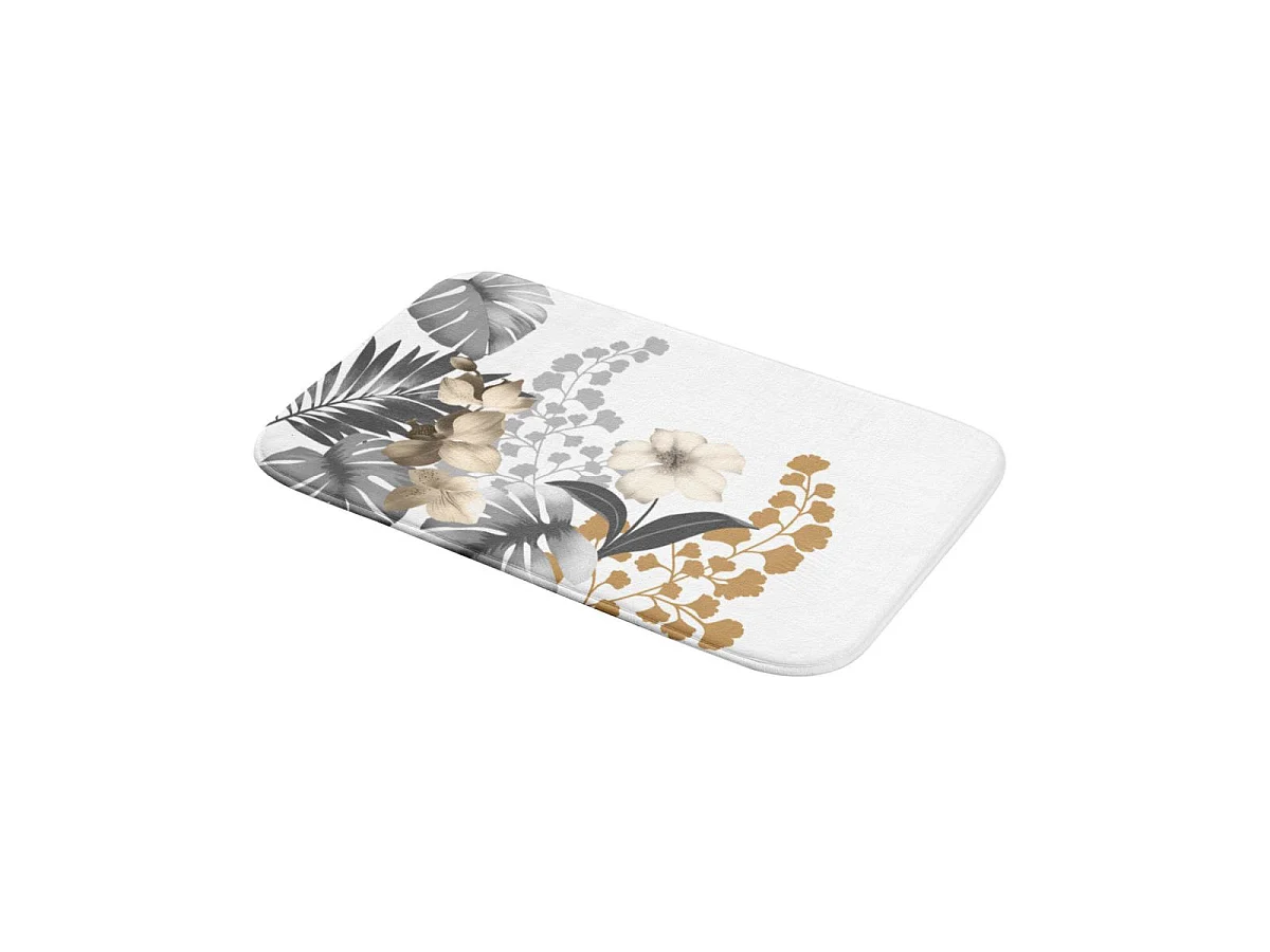 Tapis de Bain "Kelly" 45x75cm Blanc