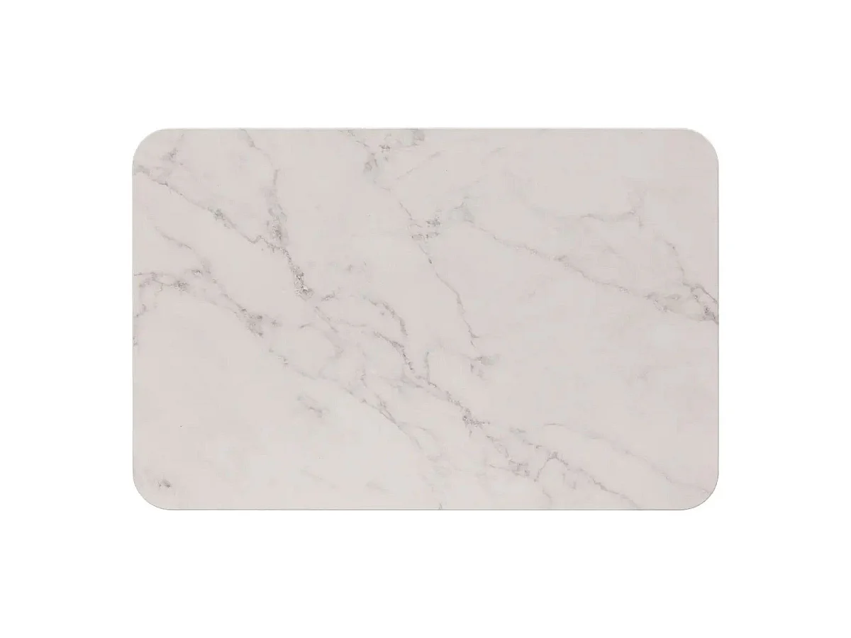 Tapis de Salle de Bain "Diatomite" 39x60cm Blanc