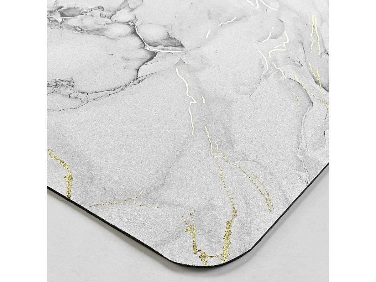 Tapis de Bain Déco "Venor" 50x120cm Gris