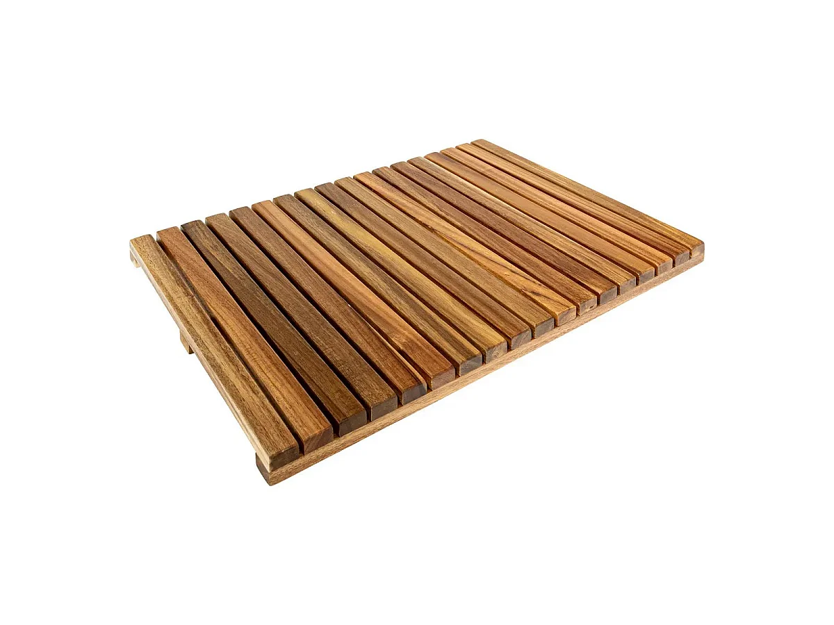 Caillebotis en Bois "Acacia" 36x53cm Marron