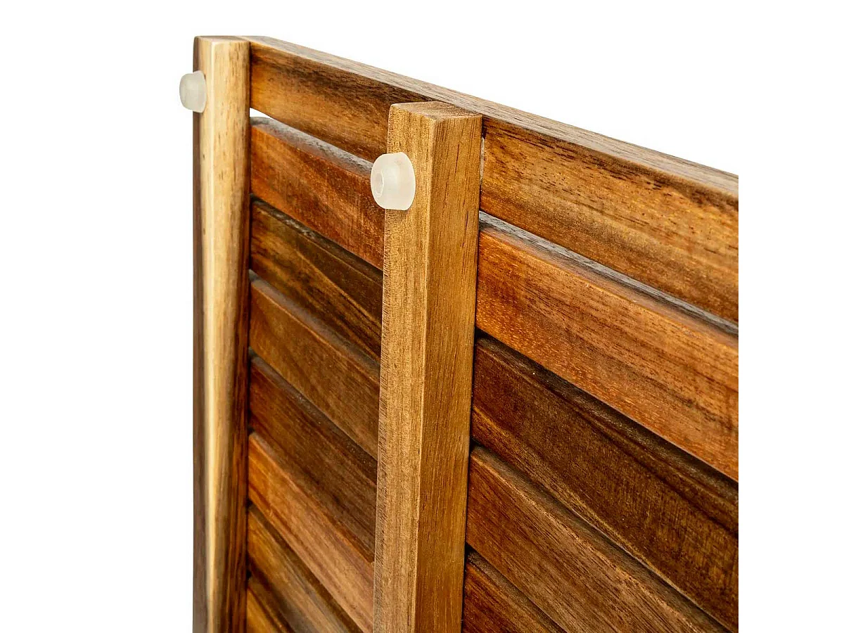 Caillebotis en Bois "Acacia" 36x53cm Marron