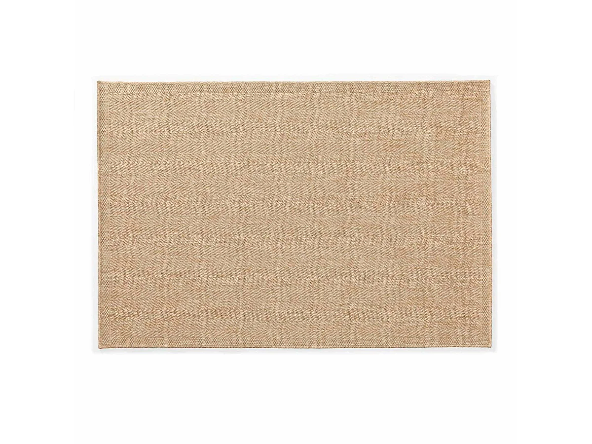 Tapis Déco Tissé "Ilem" 120x170cm Naturel