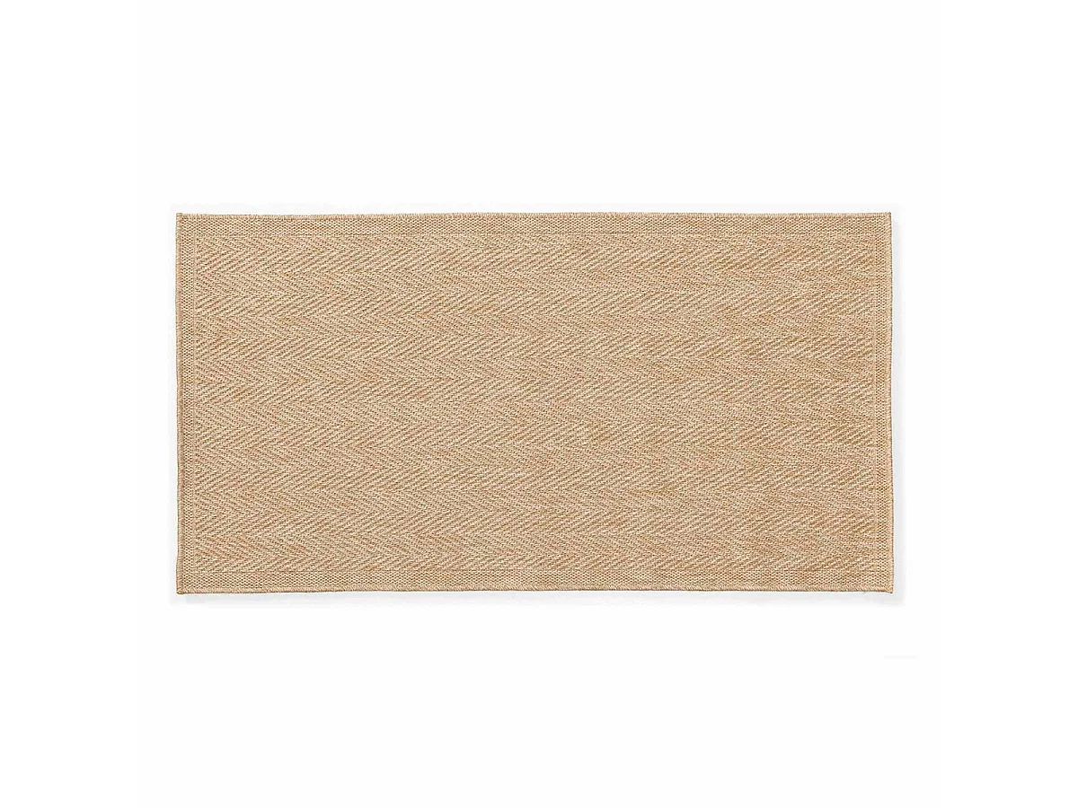 Tapis Déco Tissé "Ilem" 80x150cm Naturel