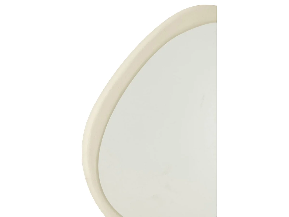 Miroir Mural Design "Moderna" 80cm Blanc