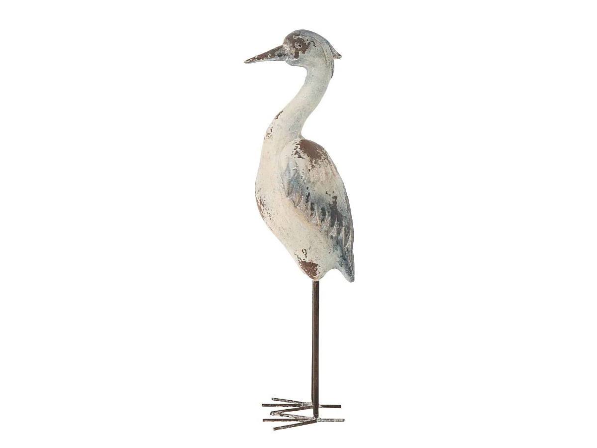 Statue Oiseau d'Extérieur "Basil" 74cm Bleu