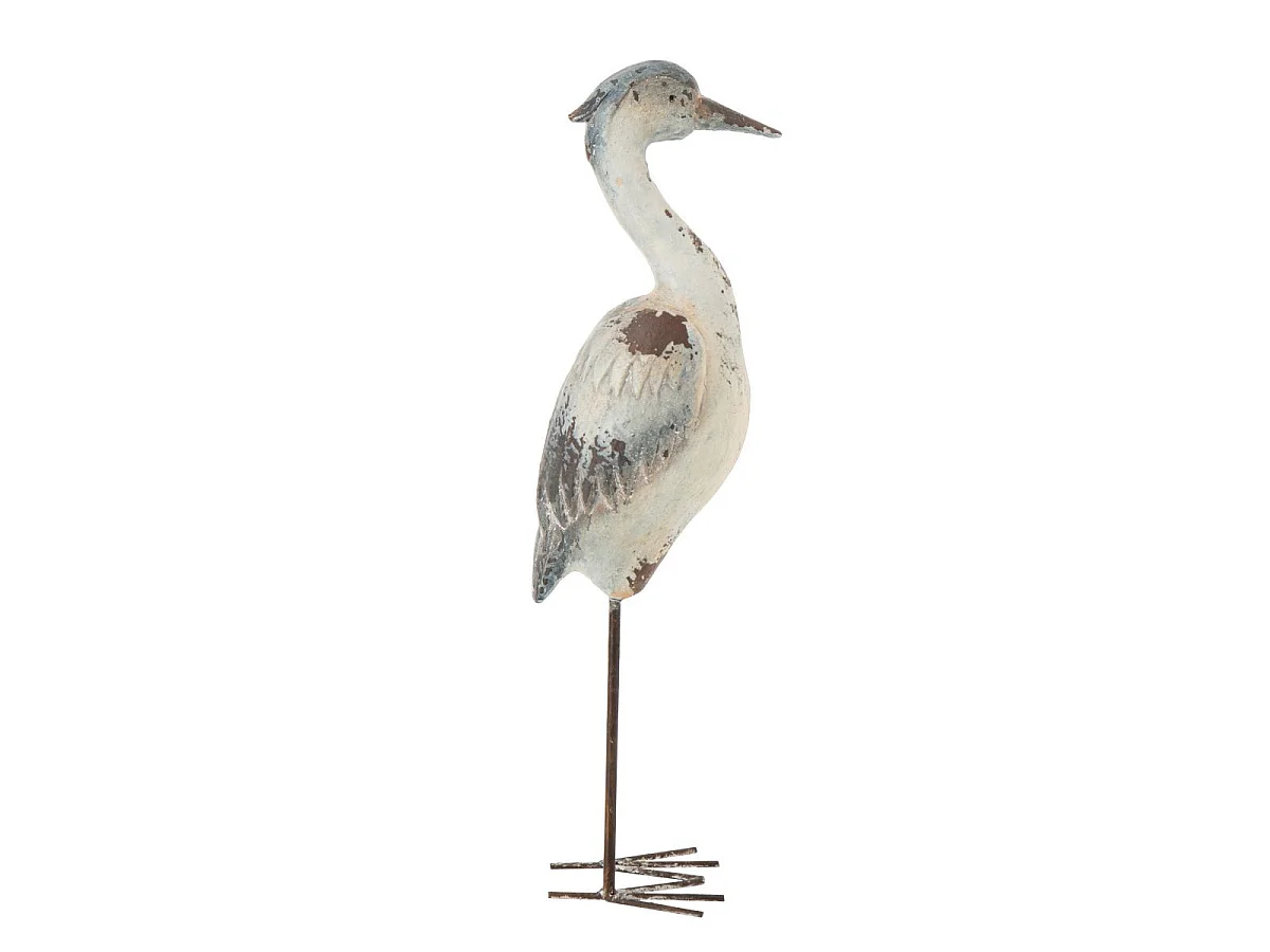 Statue Oiseau d'Extérieur "Basil" 74cm Bleu