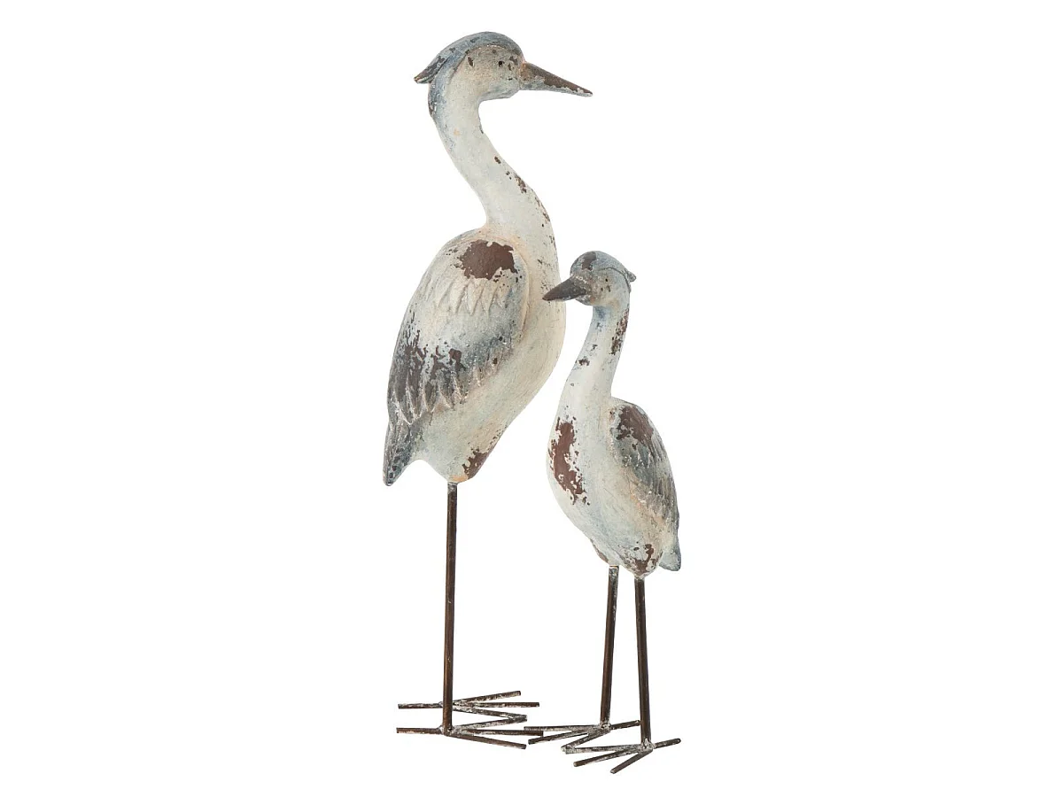 Statue Oiseau d'Extérieur "Basil" 51cm Bleu