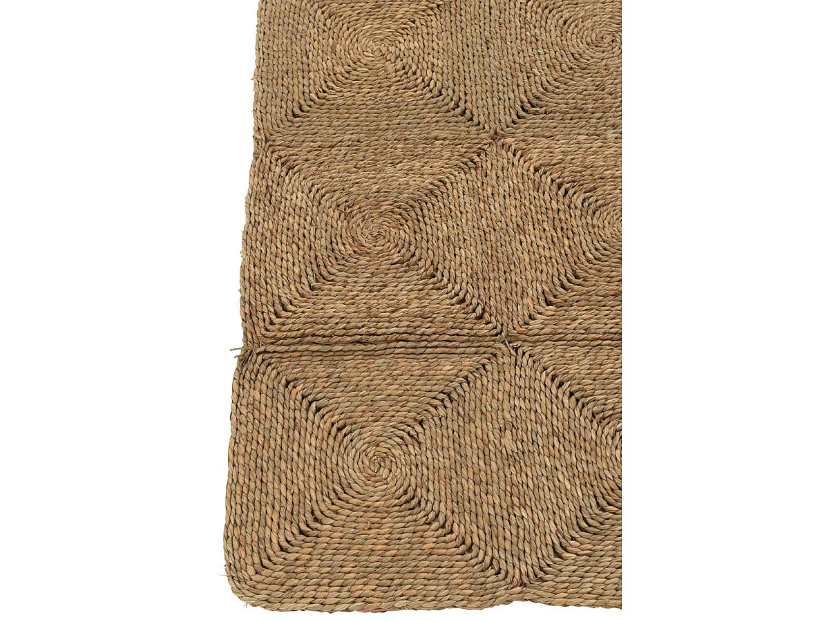 Tapis Déco "Cordes Tissées" 122x153cm Naturel
