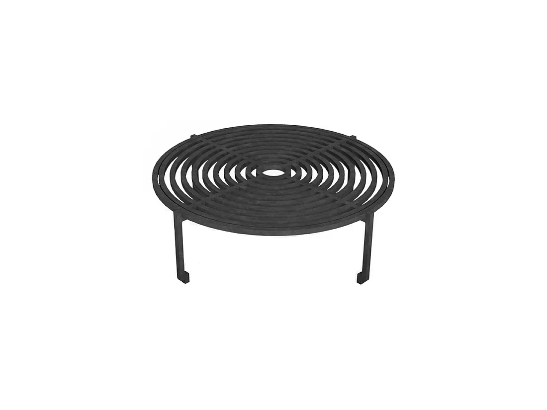 FIRTEN Stålgrillgaller för 100 cm eldstad - BBQ-omvandling, Utmärkt värmeledningsförmåga