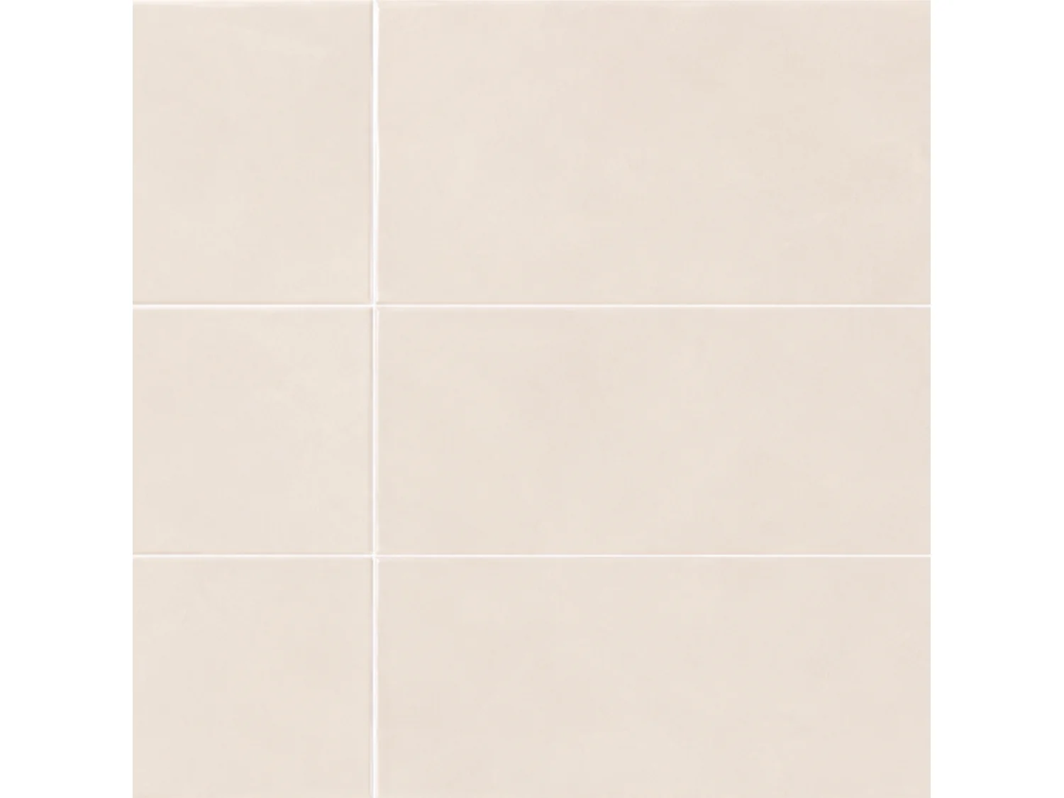 Pack de 3 panneaux muraux de salle de bain carrelage beige