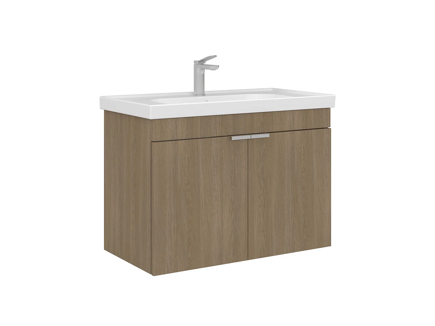 Meuble Vasque "Desna 80" - 80 x 45 x 58 cm - Sonomo Oak