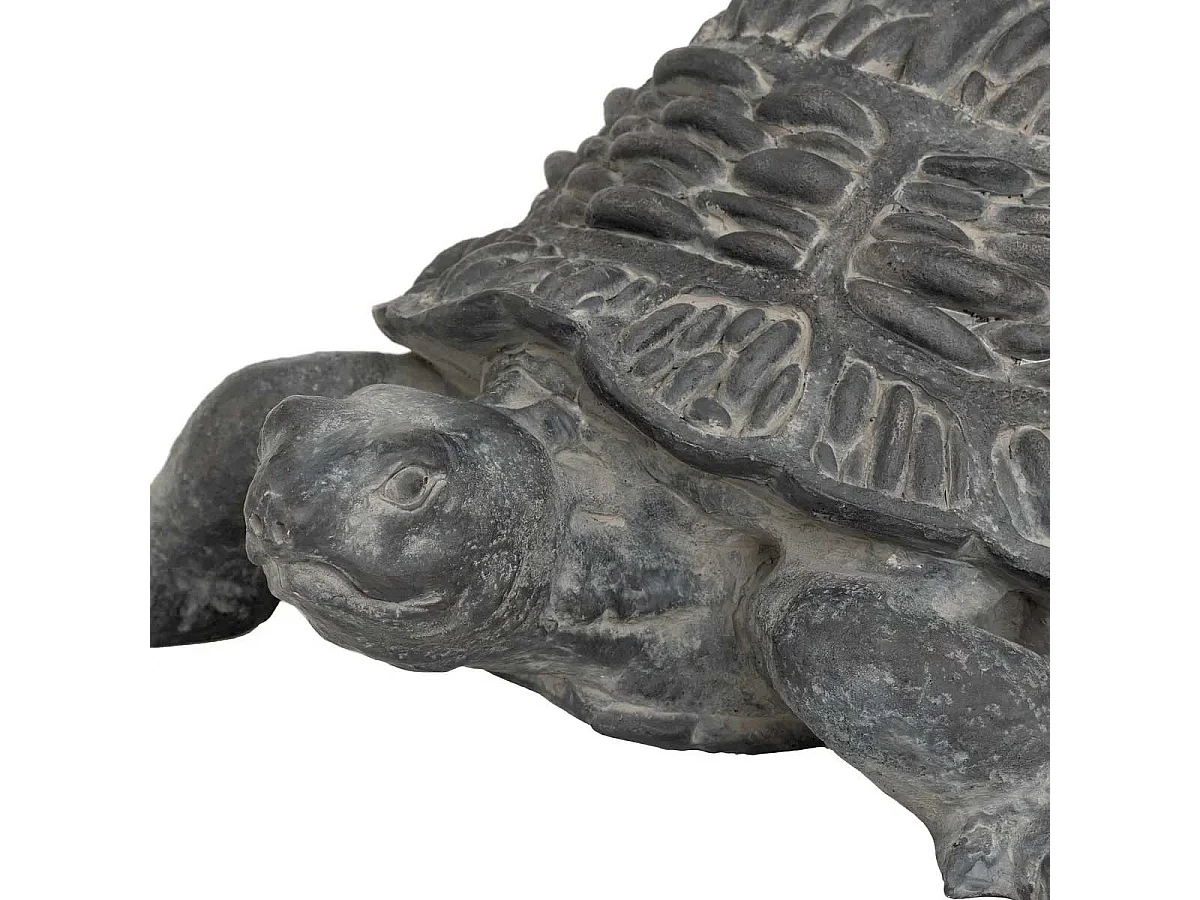 Tortue Déco Extérieur "Francky" 52cm Gris