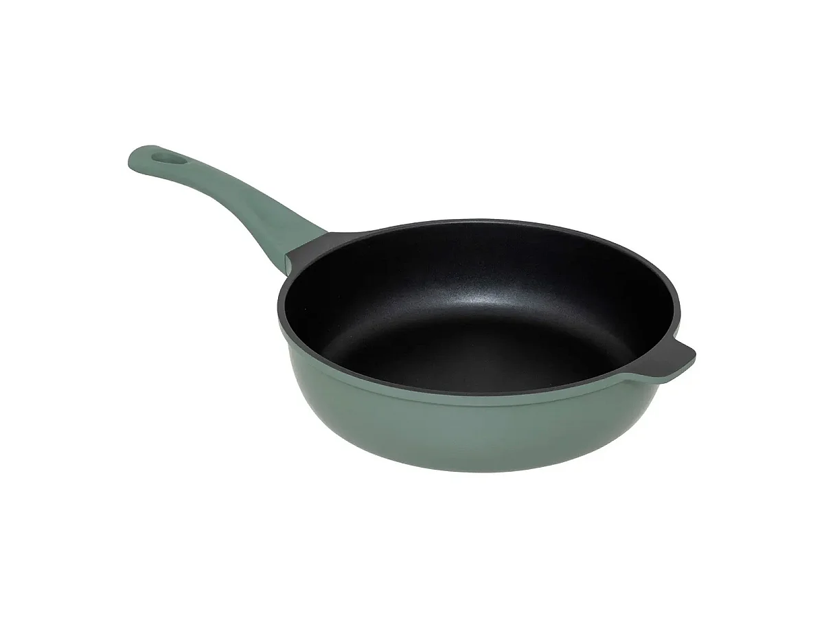 Sauteuse Avec Panier Vapeur "Kirk" 28cm Vert