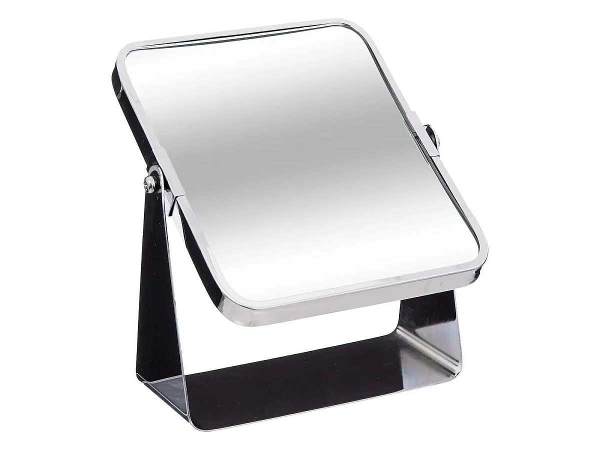 Miroir à Poser Pivotant "Zoom X3" 20cm Argent