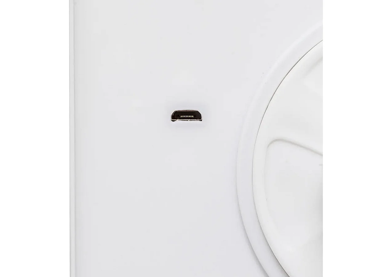 Miroir sur Pied "LED" 26cm Blanc
