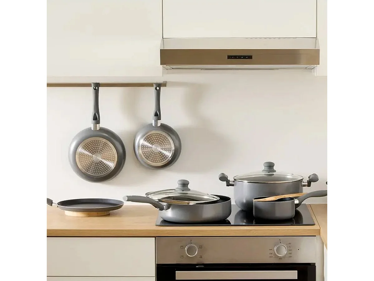 Sauteuse à Induction Antiadhésive "Néo 2" 24cm Gris