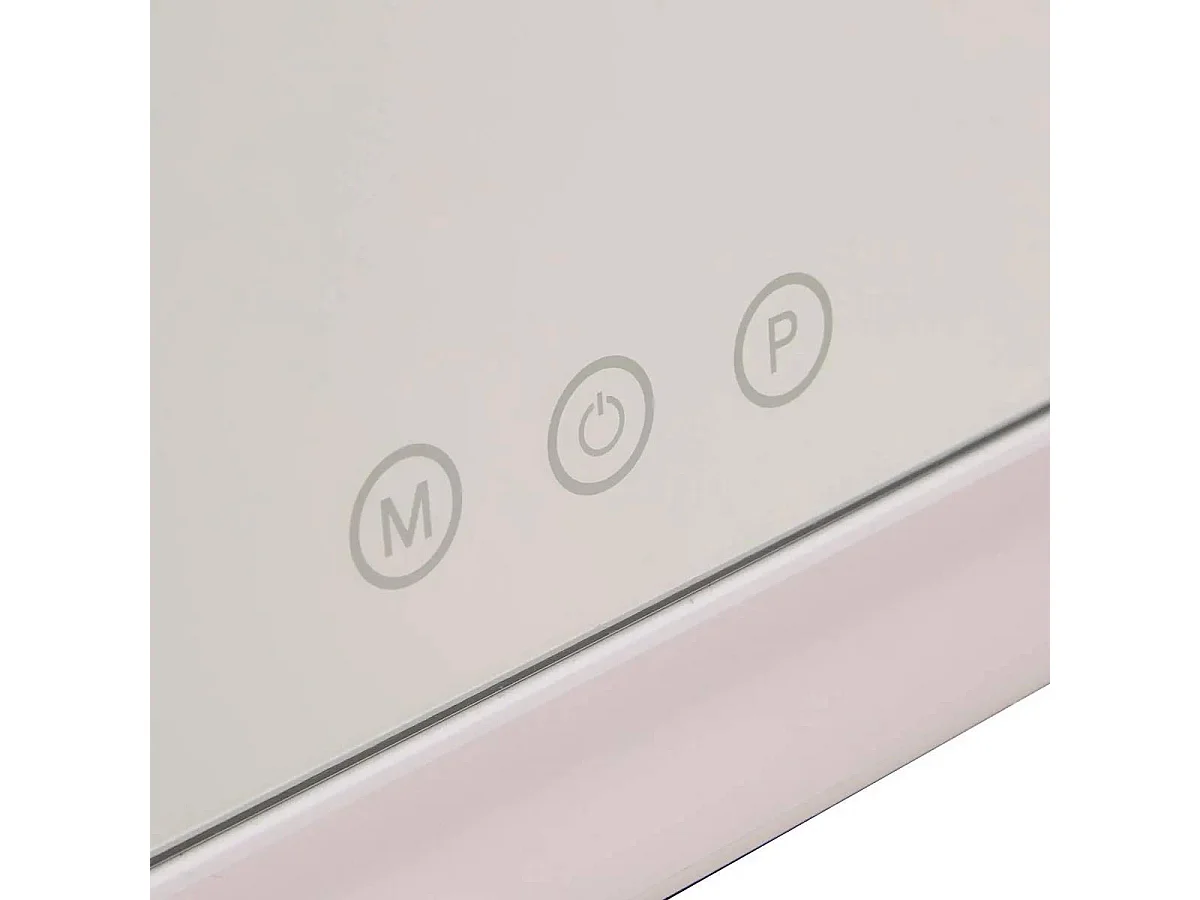 Miroir LED Pivotant "Holly" 32cm Blanc