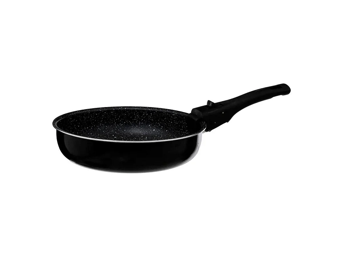 Batterie de Cuisine Amovible "7 Pièces" 28cm Noir