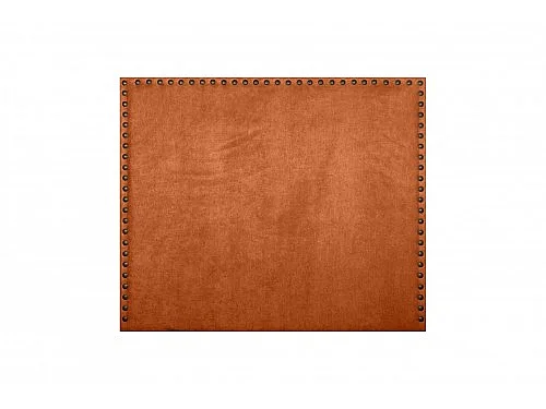 CABECERO LIRIO TELA NARANJA 130