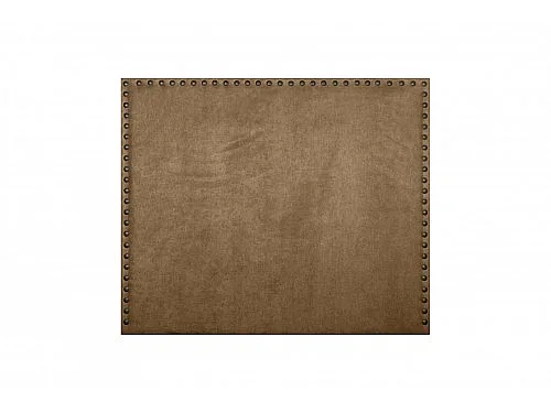 CABECERO LIRIO TELA CHOCOLATE 130