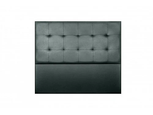 CABECERO ASTER POLIPIEL CENIZA 160