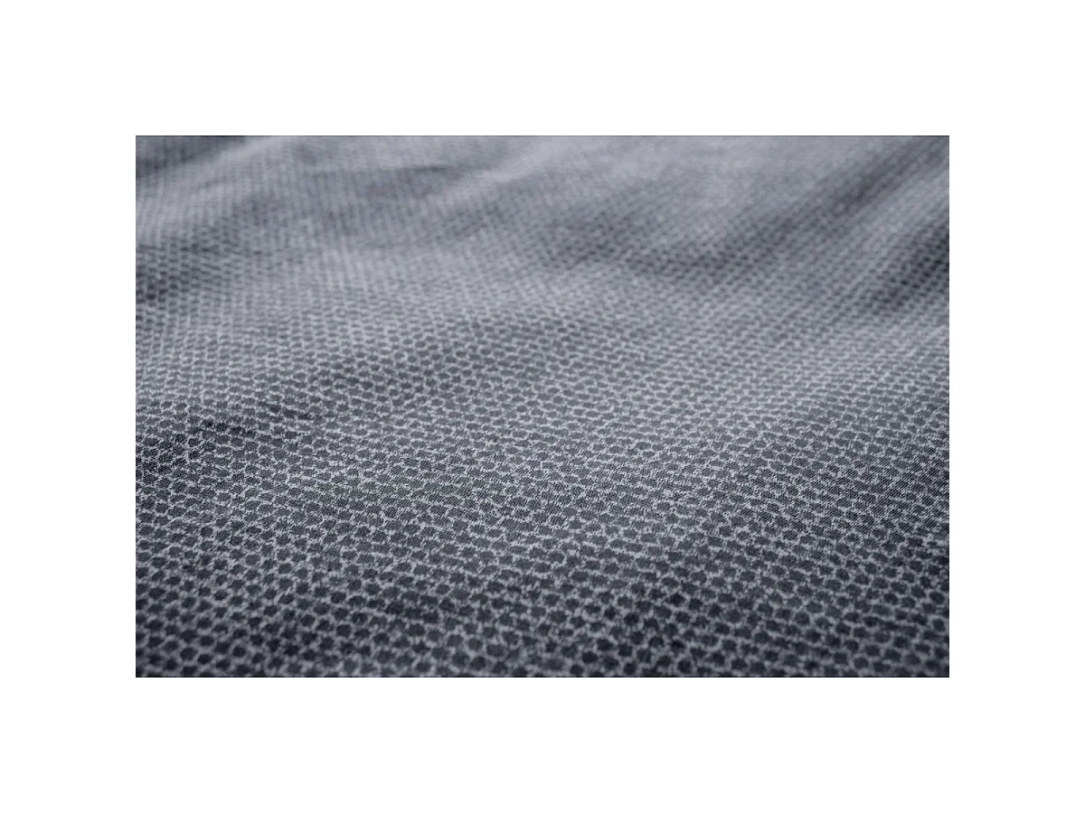 Parure de Lit 3 Pièces "Gypsy" 260x240cm Gris Foncé