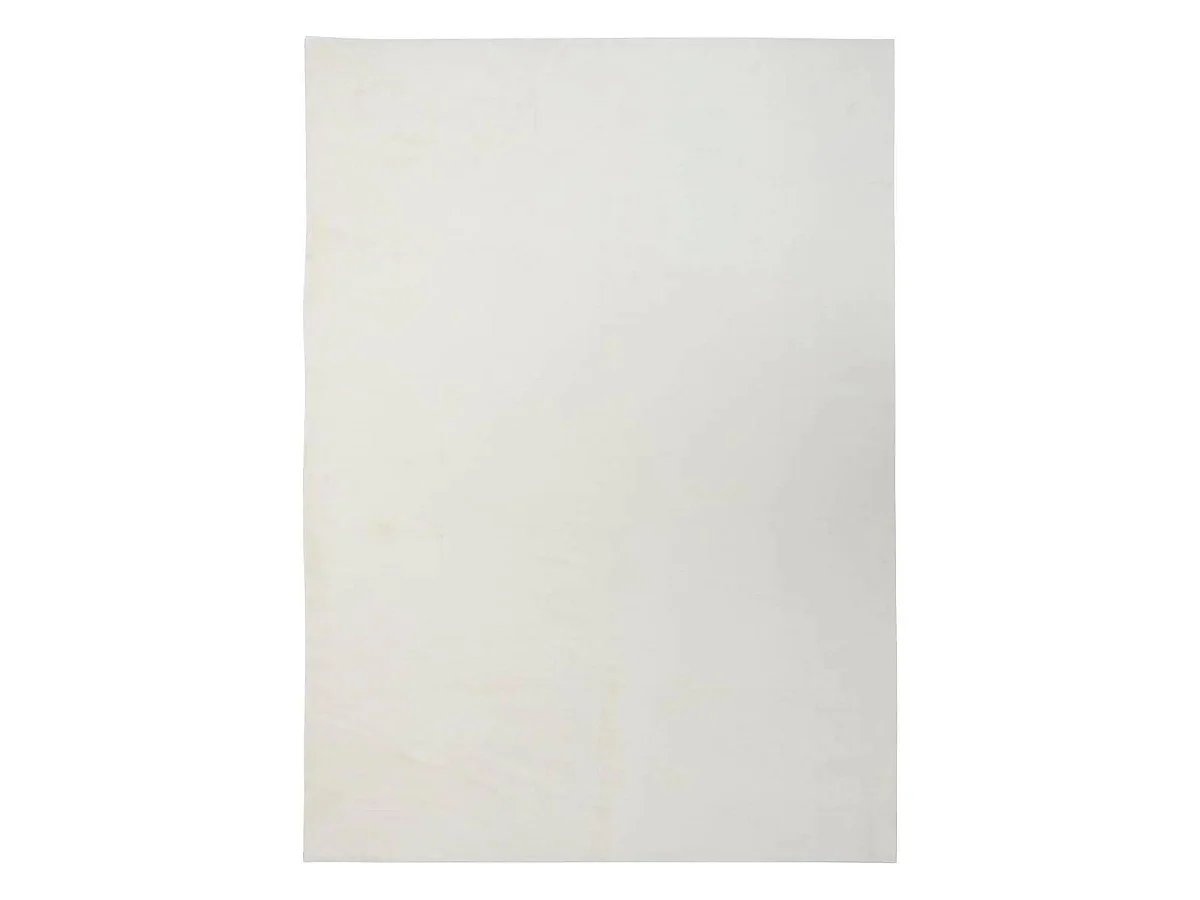 Tapis Imitation Fourrure "Couka" 60x90cm Blanc