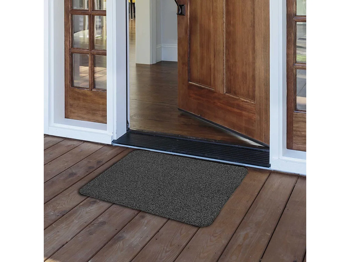 Tapis d'Entrée Grattoir "Odin" 45x75cm Gris