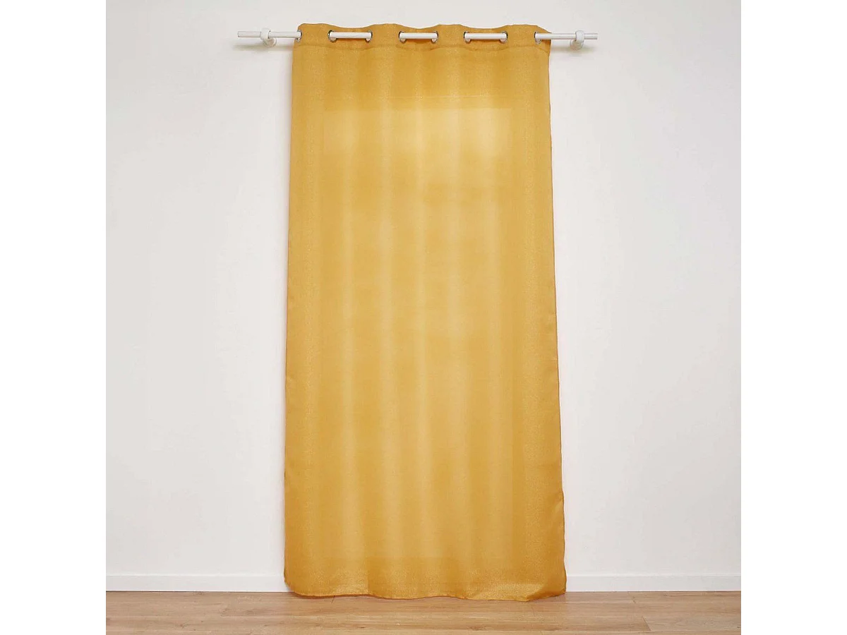 Rideau à Œillets "Zeline" 140x260cm Jaune