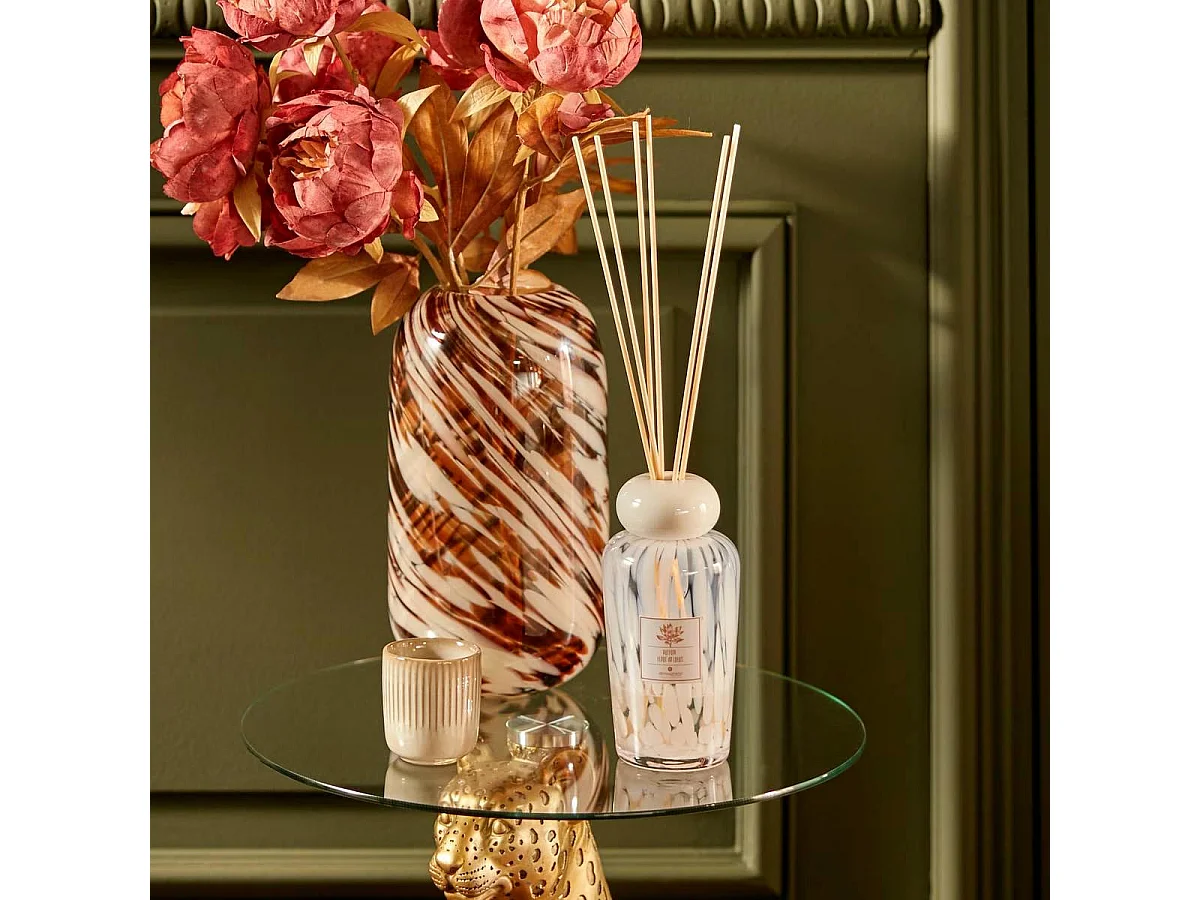 Diffuseur de Parfum en Verre "Belli" 2L Fleur de Lotus