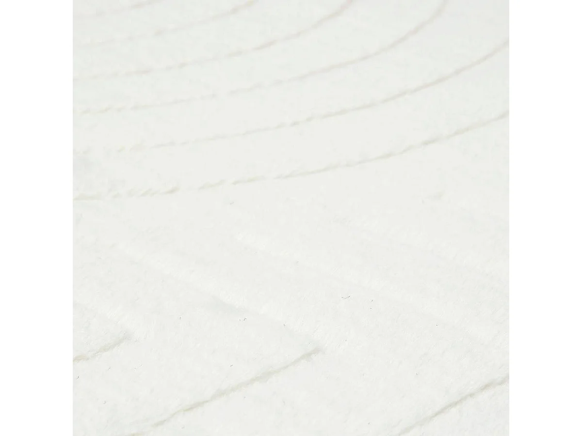 Tapis Imitation Fourrure "Arka" 120x170cm Ivoire