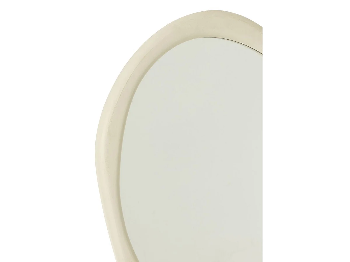 Miroir Mural Design "Moderna" 60cm Blanc