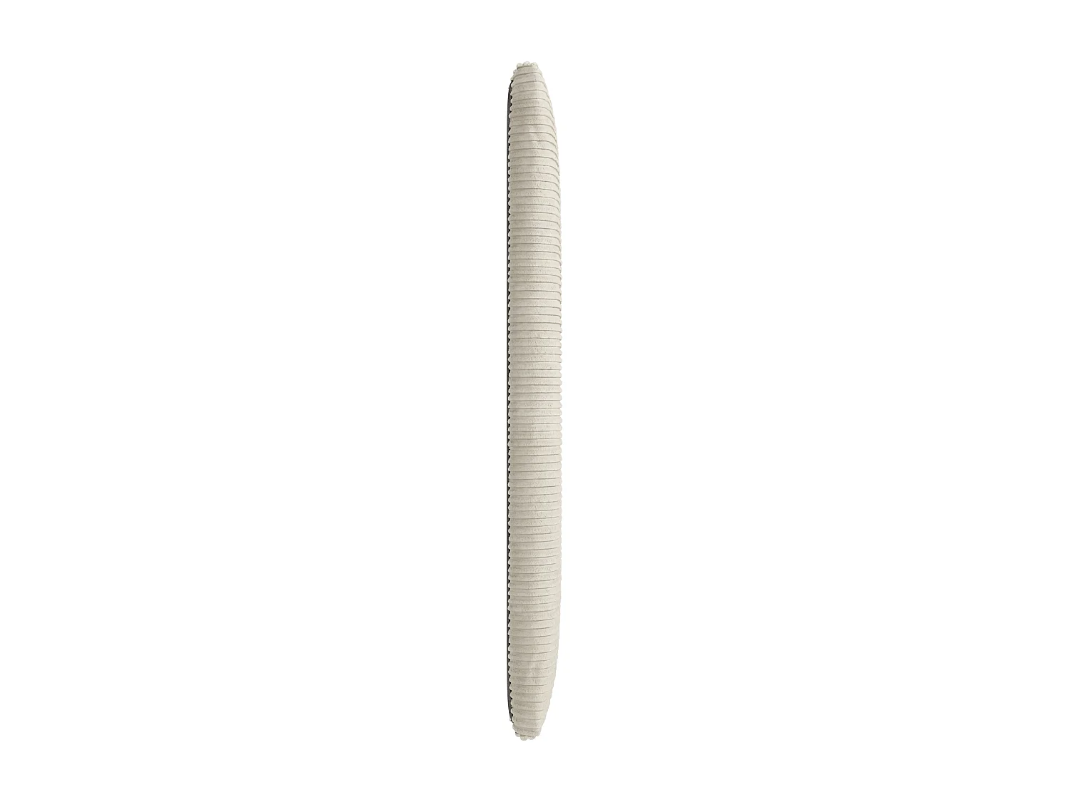 Tête de lit pour lit escamotable 160 cm - Velours cotelé - Beige - RAPILI