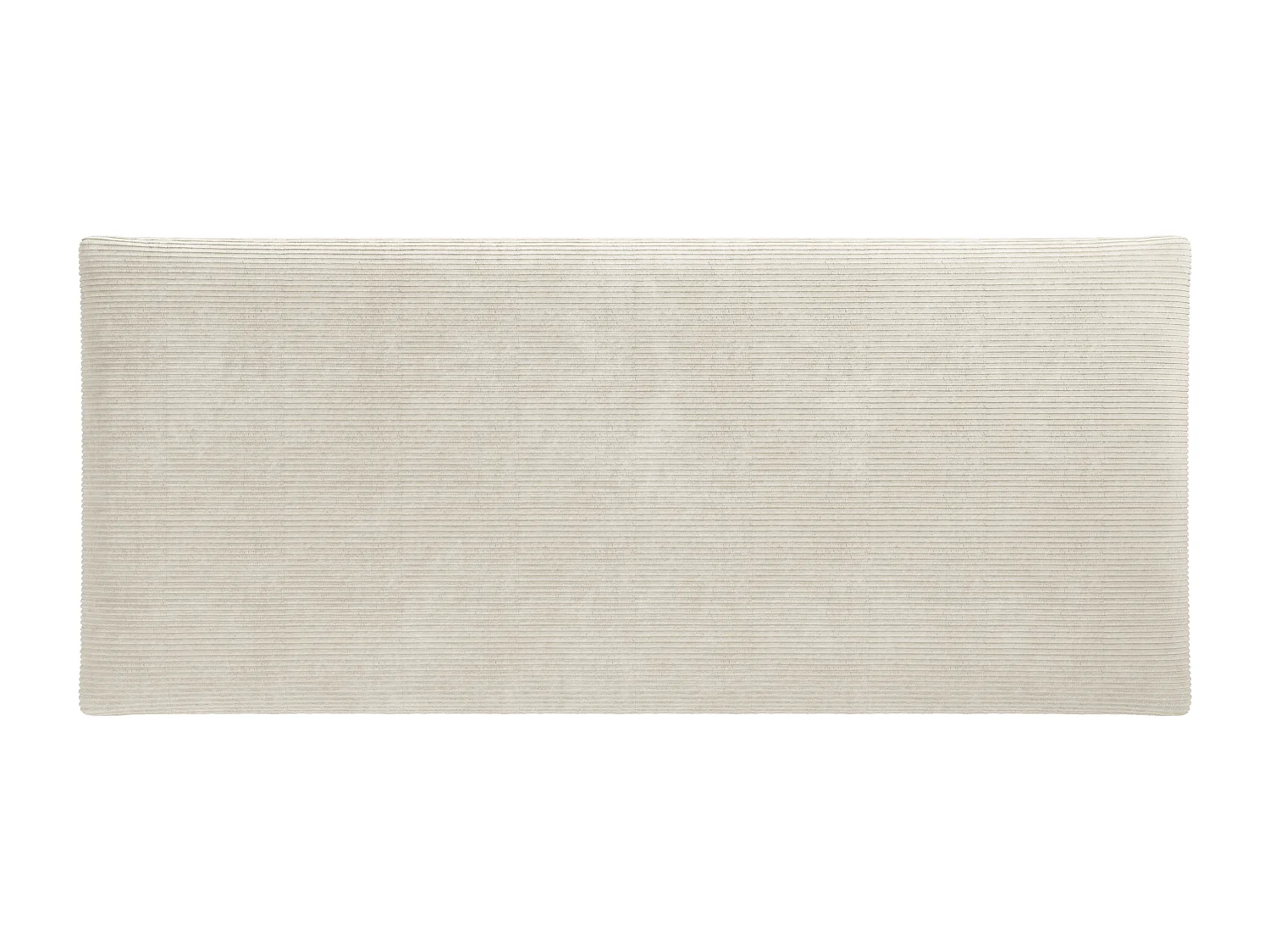 Tête de lit pour lit escamotable 140 cm - Velours cotelé - Beige - RAPILI