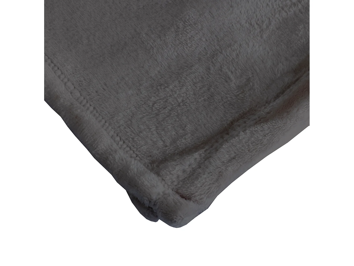 Couverture plaid noir 130 x 170cm FLANBERG - SACASA