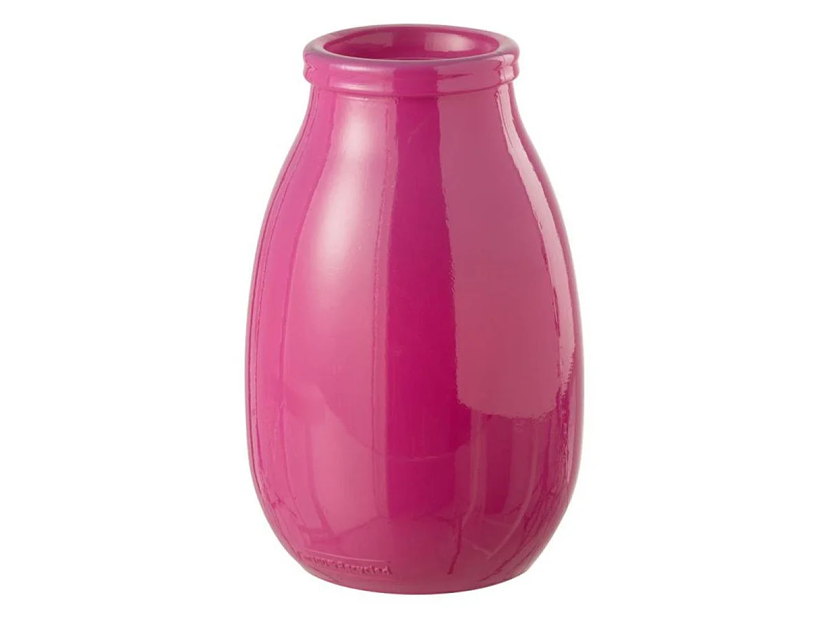Vase Déco en Verre "Cocoon" 28cm Rose