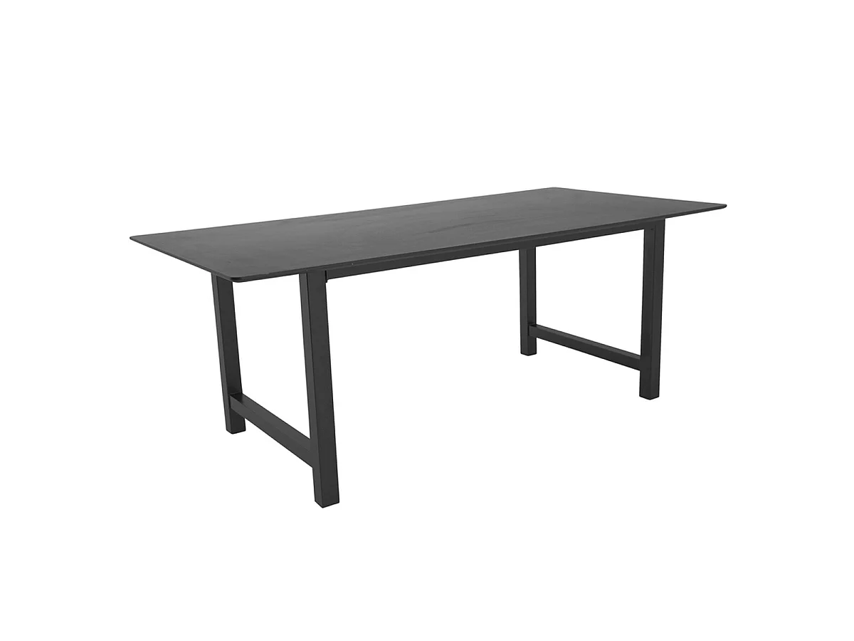 Table à Manger "Count" 220cm Noir